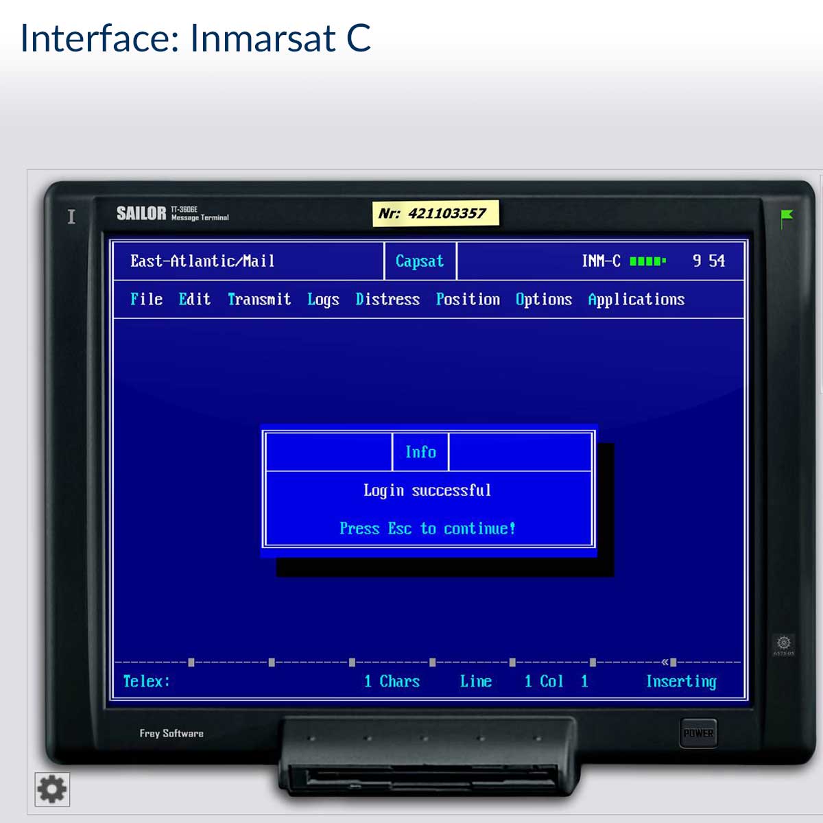 LRC, SRC, UBI, Lernsoftware, Short Range Certificate, Binnenfunkzeugnis, DSV, Deutscher Segler Verband,Prüfung, Vorbereitung, Theorie, Praxis, M423, M323, M505, M503, DS100, M330, UKW, Funksimulation, Inmarsat C, Capsat, HC4500, HC4500B