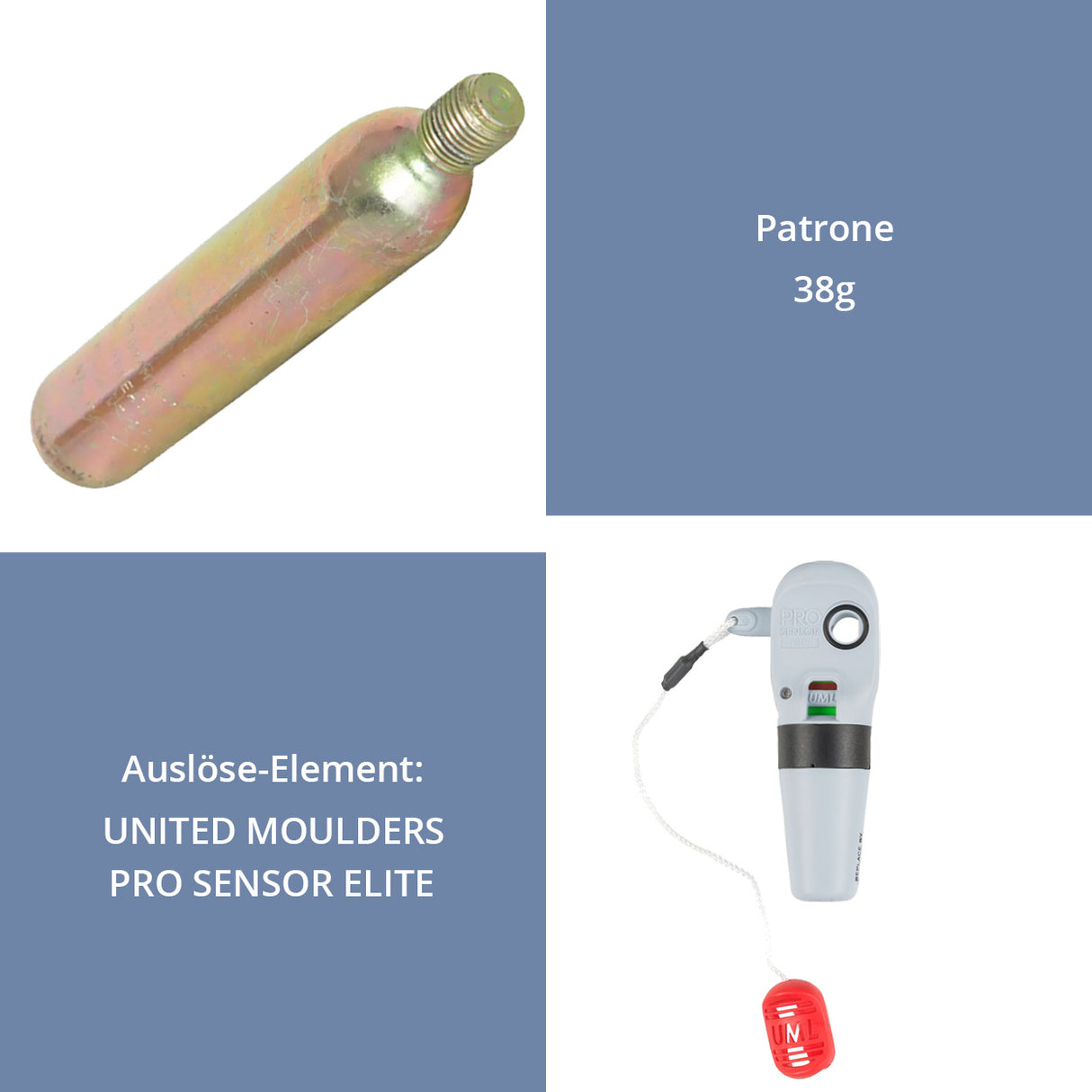 Auslösesatz - United Moulders Pro Sensor Elite - 38g