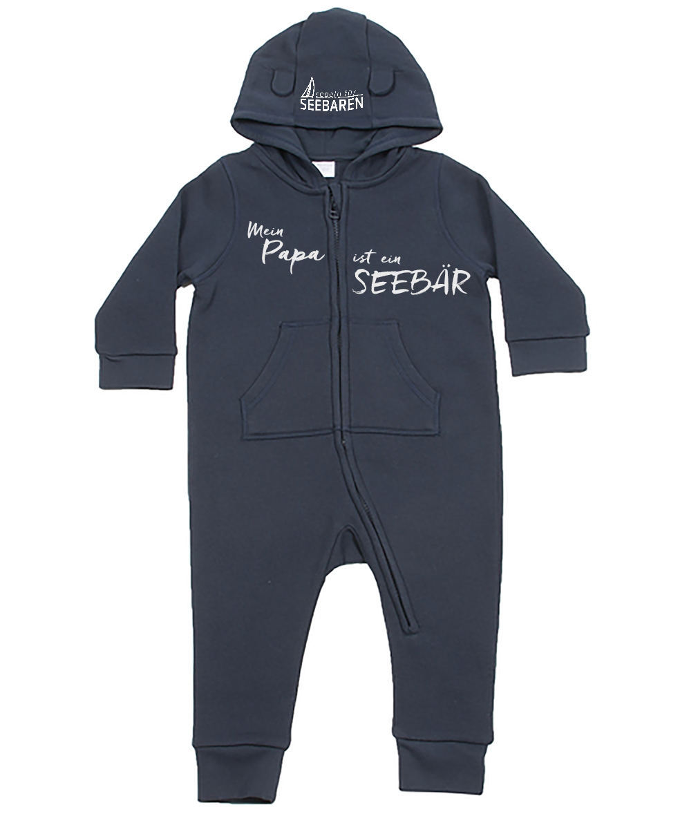 Baby Overall-Kapuzen-Strampler, Segeln für Seebären, Sailpartner