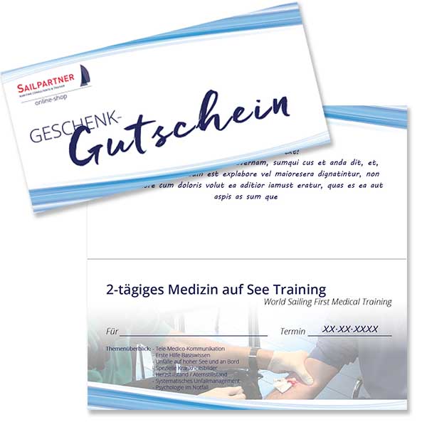 ISAF, World Sailing Sicherheitstraining, Medizin auf See, Sailpartner