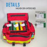 Erste-Hilfe Notfall-Tasche OFFSHORE (gefüllt)