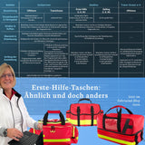 Erste-Hilfe Notfall-Tasche TRANSOCEAN (gefüllt)