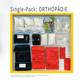 Single Pack Orthopädie – Erste-Hilfe-Set aus der TransOcean Tasche mit Splint-Schienen, Bandagen & Kühlkompressen für Verletzungen an Bord.