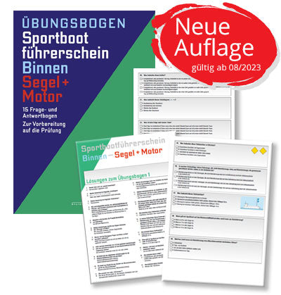 Delius Klasing, Übungsbogen Sportbootführerschein Binnen, Ausbildung