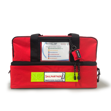 Medizinische Tasche für Segler: optimale Erste-Hilfe Ausrüstung für die Bordapotheke bei einer Weltumseglung. 