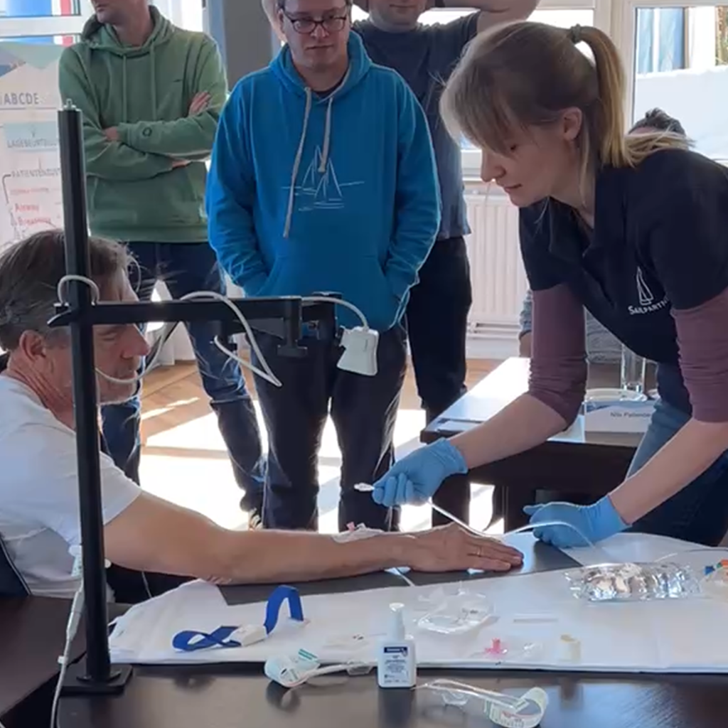 Medizin auf See Training - World Sailing zertifiziert