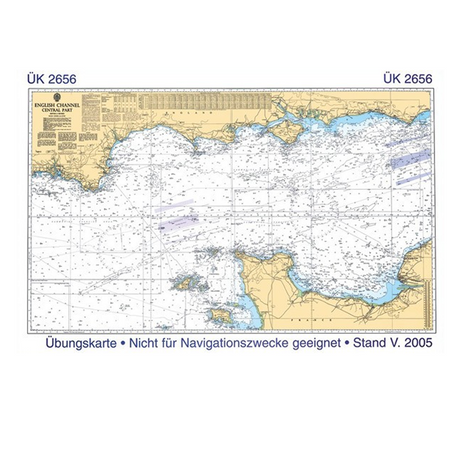 Übungskarte Ü 2656 im Format 120 × 80 cm für SSS und SHS Ausbildung und Prüfungstraining