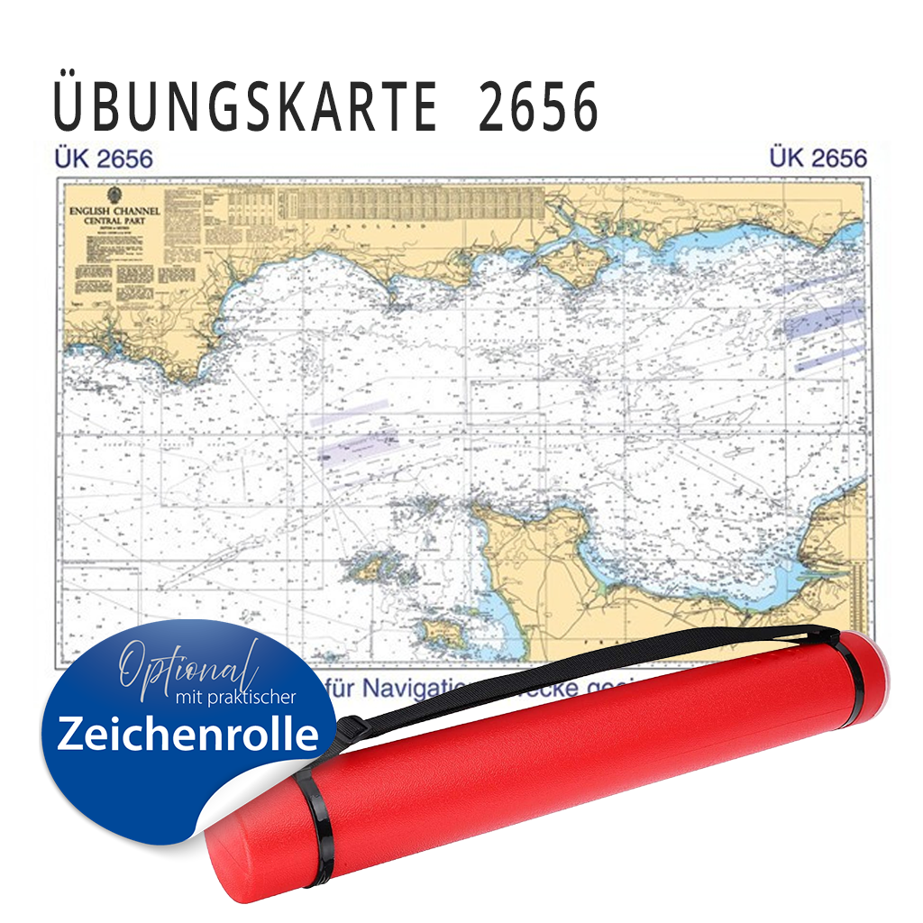 Übungskarte Ü 2656 für SSS und SHS mit Zeichenrolle, ideal für die DSV-Führerscheinausbildun