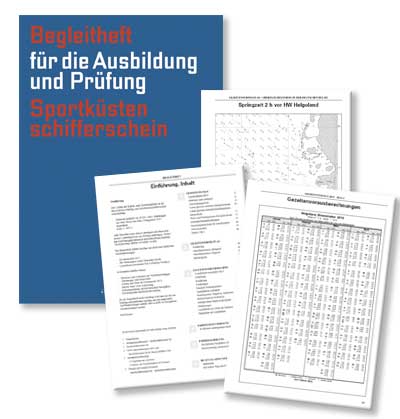 Delius Klasing, Ausbildung, Begleitheft für die Ausbildung und Prüfung Sportküstenschifferschein