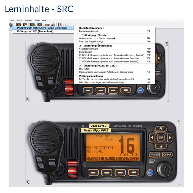 Lernsoftware: SRC & UBI