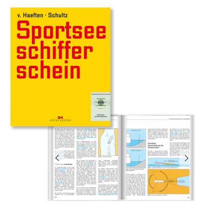 Delius Klasing, Ausbildung, Segelausbildung, Begleitheft SSS, Sportseeschifferschein, Prüfung, Sporthochseeschifferschein, SHS