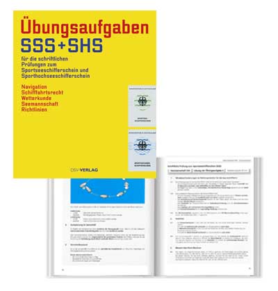 Delius Klasing, Ausbildung, Segelausbildung, SSS, Sportseeschifferschein, Prüfung, Übungen und Aufgaben