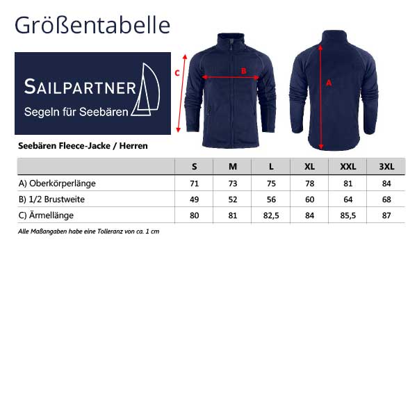 SEEBÄREN Micro-Fleece-Jacke (Herren)